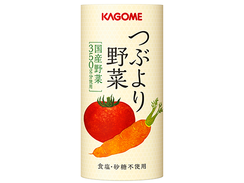 カゴメの野菜ジュース「つぶより野菜」